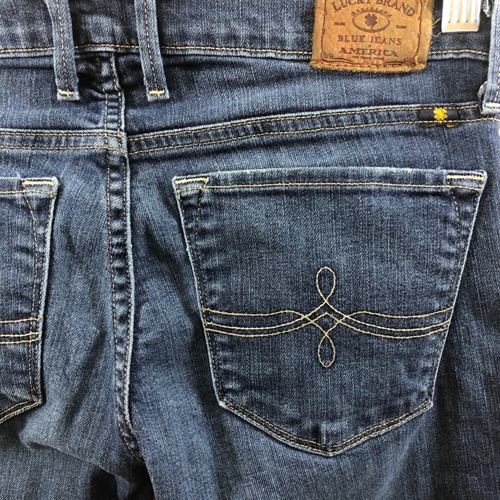 Lucky Brand med wash Cate Stacked Skinny jeans 2 - Picture 4 of 10